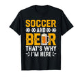 Soccer And Beer Joke Dad Funny T-Shirt - Streetwear Style for Adults - T-Shirt, Sweatshirt, Hoodie