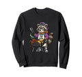 Funny Bbq Raccoon Cook Grilling Trash Sweatshirt - Trendy Graphic Unisex - T-Shirt, Sweatshirt, Hoodie