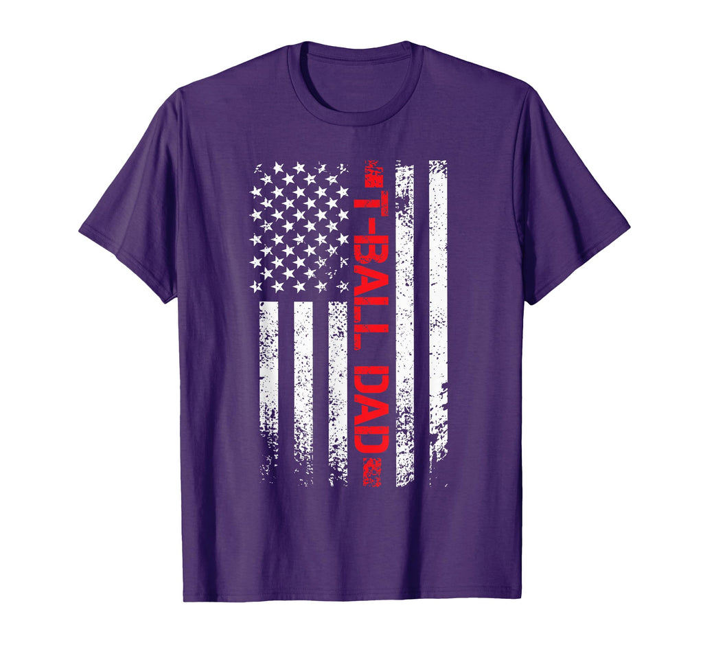 Mens Tball Dad Ball Daddy T Ball Usa T-Shirt - Trendy Graphic Men Women - T-Shirt, Sweatshirt, Hoodie