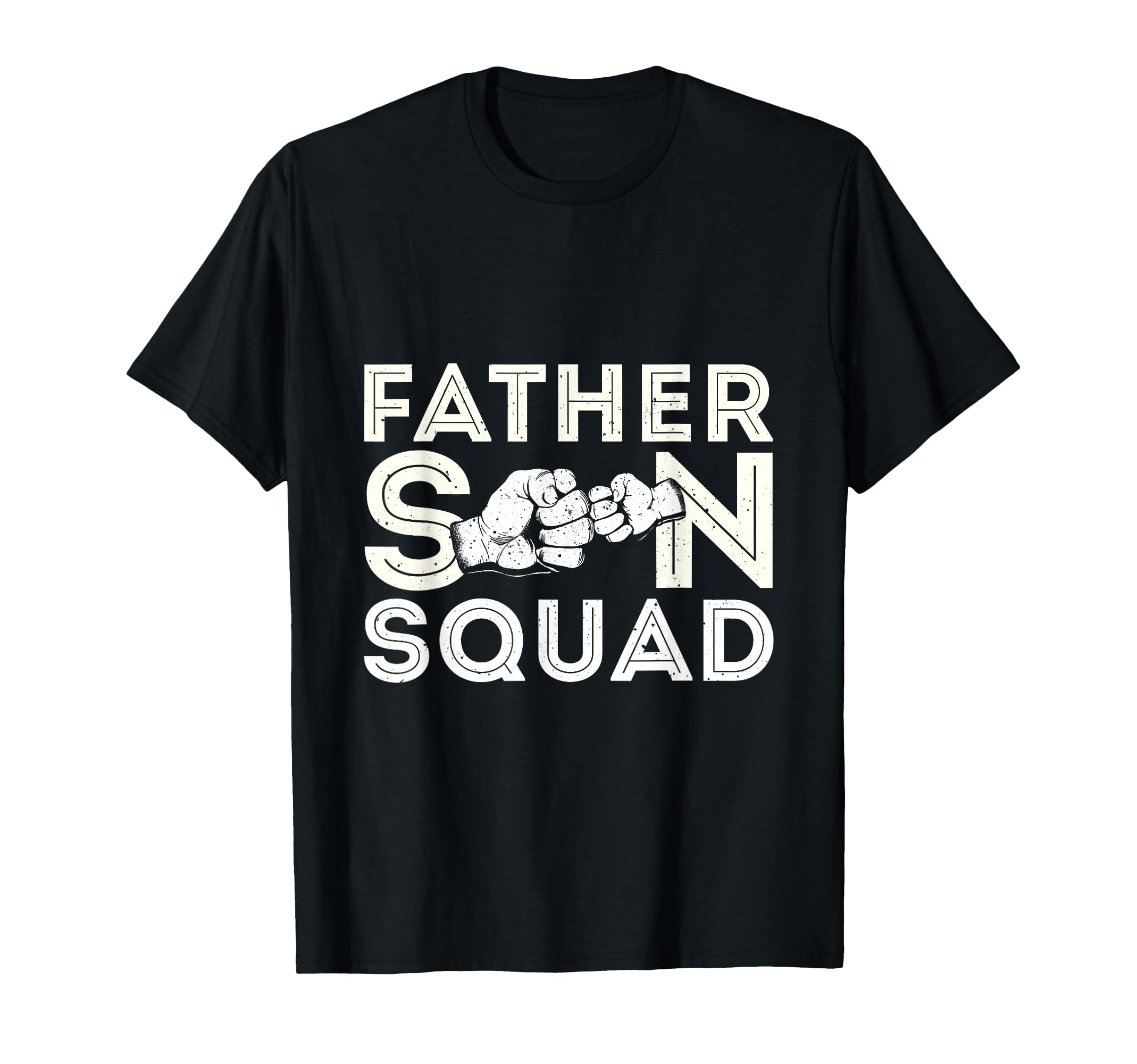 Father Son Squad Fathers Day Matching T-Shirt - Custom Art Print Men Women - T-Shirt, Sweatshirt, Hoodie