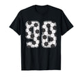 Soccer Player Number 98 Ninety T-Shirt - Aesthetic Graphic for Adults - T-Shirt, Sweatshirt, Hoodie