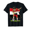 Dabbing Soccer Egypt Jersey T-Shirt - Aesthetic Graphic for Adults - T-Shirt, Sweatshirt, Hoodie