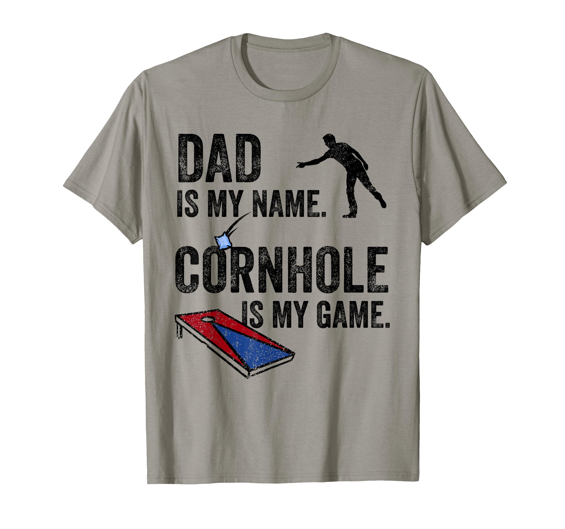 Cornhole Funny Cornhole Game Dad T-Shirt - Aesthetic Graphic for Adults - T-Shirt, Sweatshirt, Hoodie