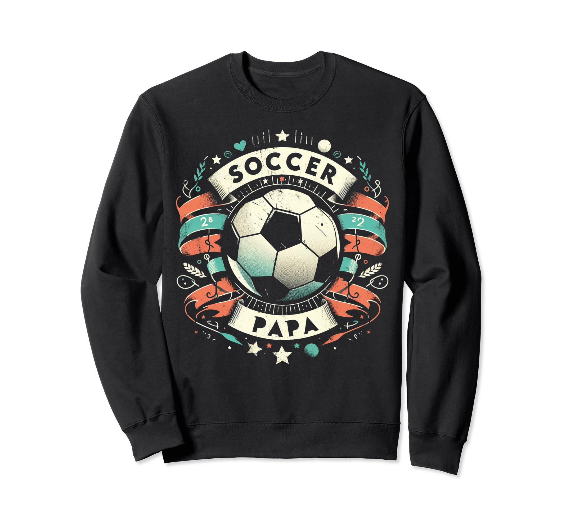 Soccer Papa Family Matching Dad Sweatshirt - Novelty Apparel Men Women - T-Shirt, Sweatshirt, Hoodie