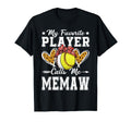 My Favorite Player Calls Me Memaw T-Shirt - Custom Art Print for Adults - T-Shirt, Sweatshirt, Hoodie