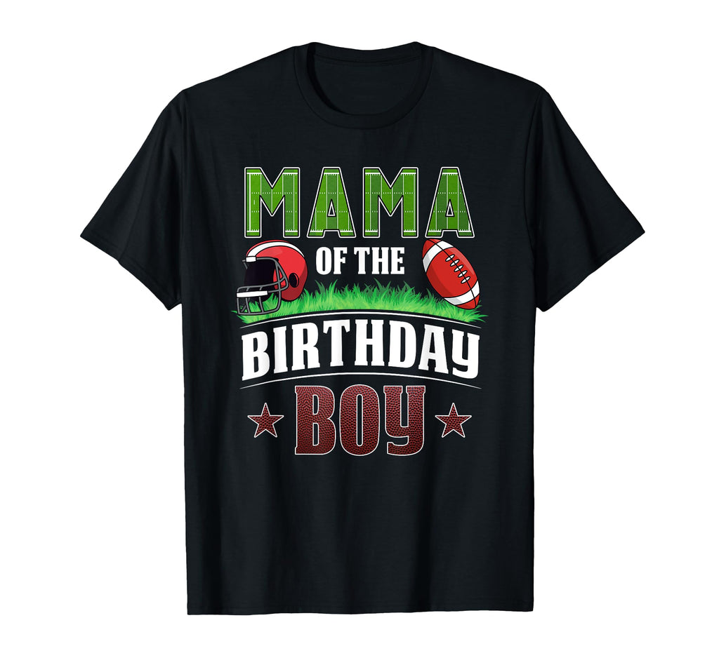 Mama Birthday Football Party Family T-Shirt - Unique Graphic for Adults - T-Shirt, Sweatshirt, Hoodie