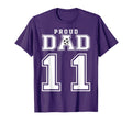 Number 11 Custom Proud Soccer Futbol T-Shirt - Streetwear Style for Adults - T-Shirt, Sweatshirt, Hoodie