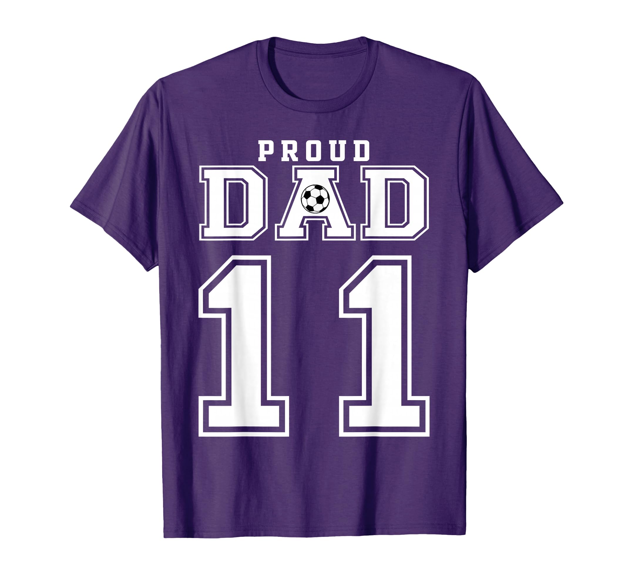 Number 11 Custom Proud Soccer Futbol T-Shirt - Graphic Print for Adults - T-Shirt, Sweatshirt, Hoodie