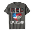 Red Friday Military I Wear Red My T-Shirt - Casual Everyday Wear Unisex - T-Shirt, Sweatshirt, Hoodie