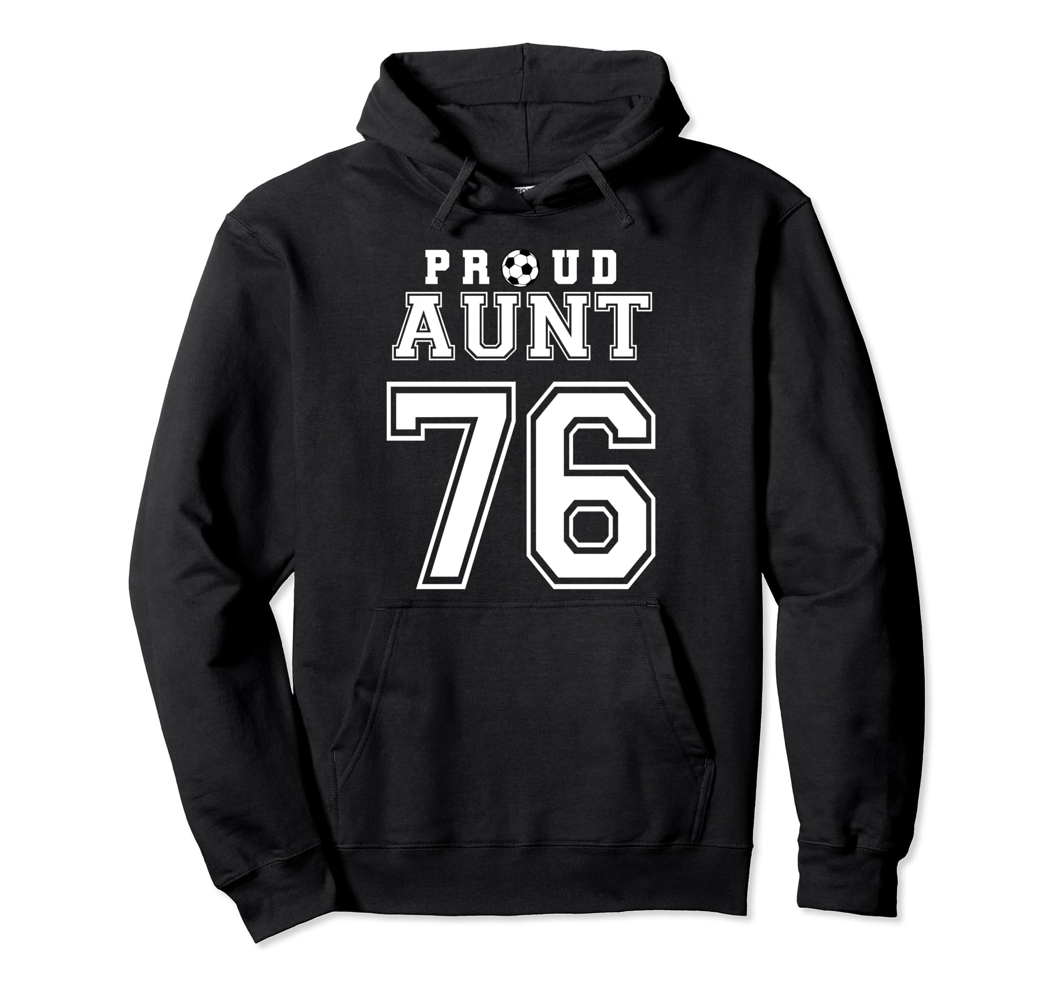 Number 76 Custom Proud Soccer Futbol Hoodie - Streetwear Style for Adults - T-Shirt, Sweatshirt, Hoodie
