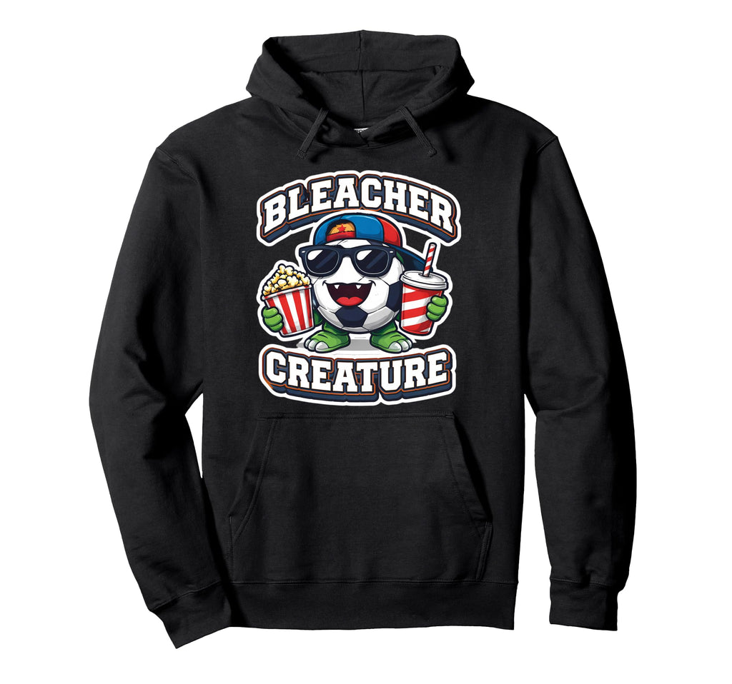 Bleacher Creature Soccer Fan Hoodie - Custom Art Print for Adults - T-Shirt, Sweatshirt, Hoodie