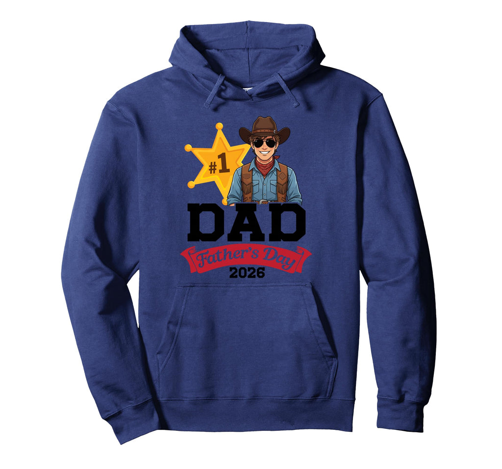 Number One Dad Fathers Day 2026 Hoodie - Casual Everyday Wear for Adults - T-Shirt, Sweatshirt, Hoodie