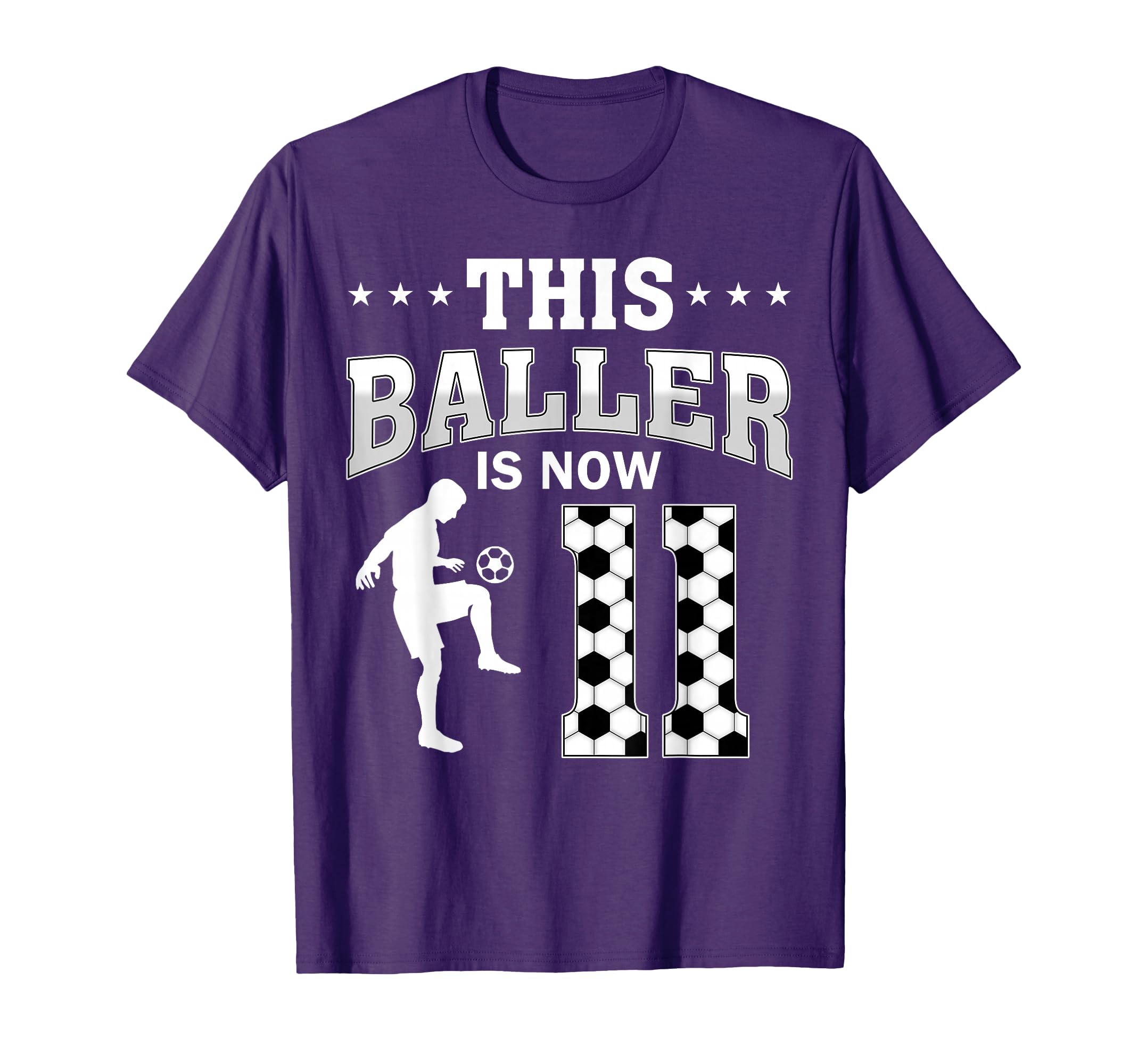 This Baller Is Now 11 Soccer 11Th T-Shirt - Casual Everyday Wear Men Women - T-Shirt, Sweatshirt, Hoodie