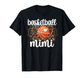 Basketball Mimi Grandma Mimi Basketball T-Shirt - Graphic Print Unisex - T-Shirt, Sweatshirt, Hoodie