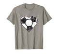 Soccer Heart Soccer Mom Team Gift T-Shirt - Streetwear Style for Adults - T-Shirt, Sweatshirt, Hoodie