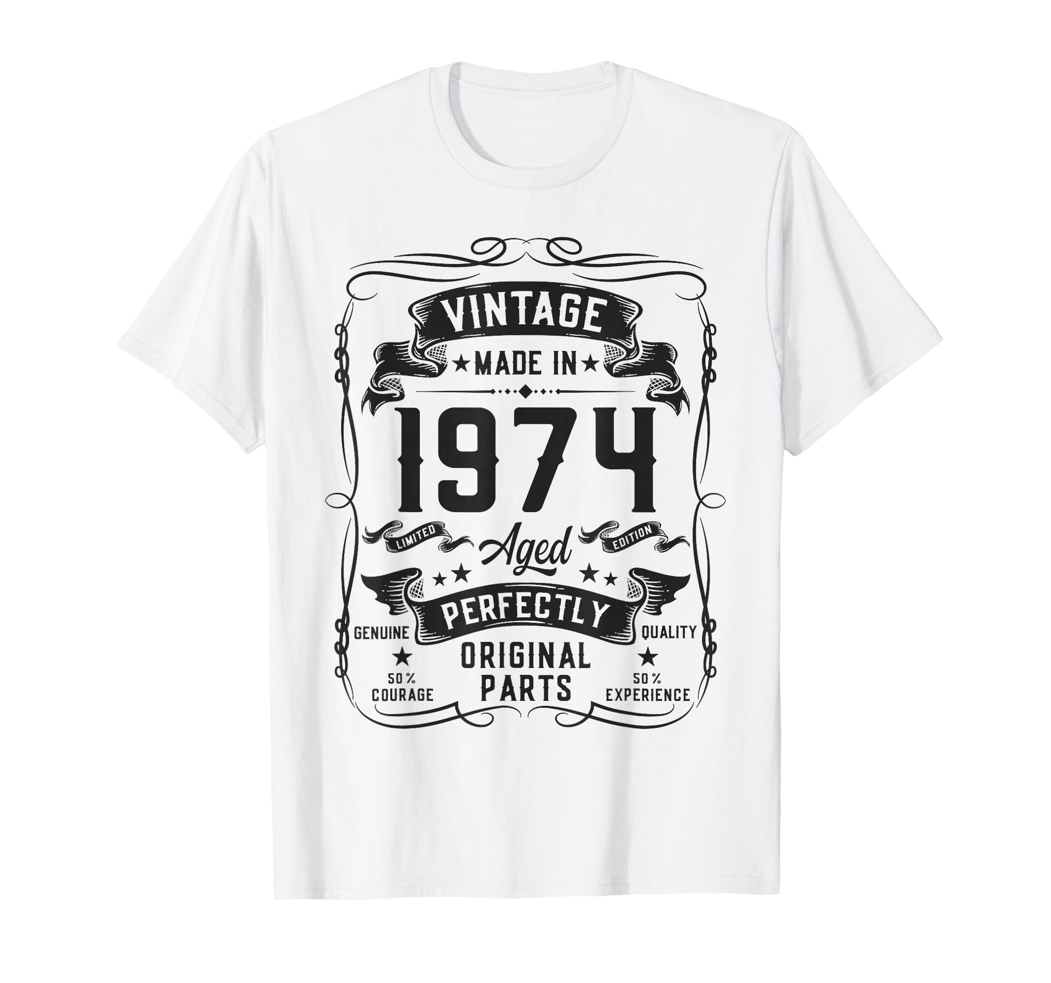 1974 52Yr 52Nd Birthday Gifts 52 T-Shirt - Custom Art Print for Adults - T-Shirt, Sweatshirt, Hoodie