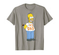 Simpsons Homer Number 1 Dad Fathers T-Shirt - Minimalist Print Men Women - T-Shirt, Sweatshirt, Hoodie