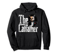 Catfather Cat Father Mafia Father Cat Hoodie - Novelty Apparel for Adults - T-Shirt, Sweatshirt, Hoodie