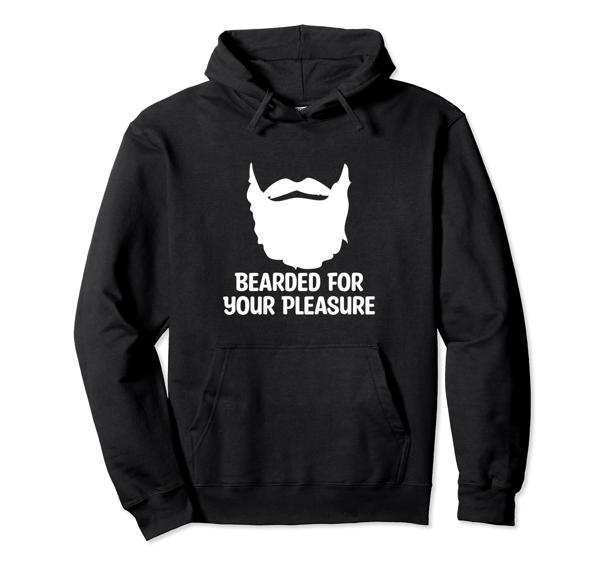 Bearded Guy Funny Beard Lover Hoodie - Casual Everyday Wear Unisex - T-Shirt, Sweatshirt, Hoodie