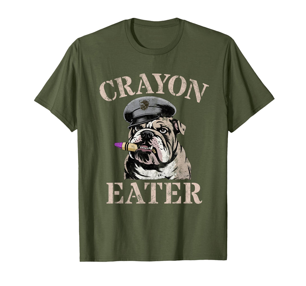 Funny Crayon Eater Veterans Brother T-Shirt - Minimalist Print Unisex - T-Shirt, Sweatshirt, Hoodie