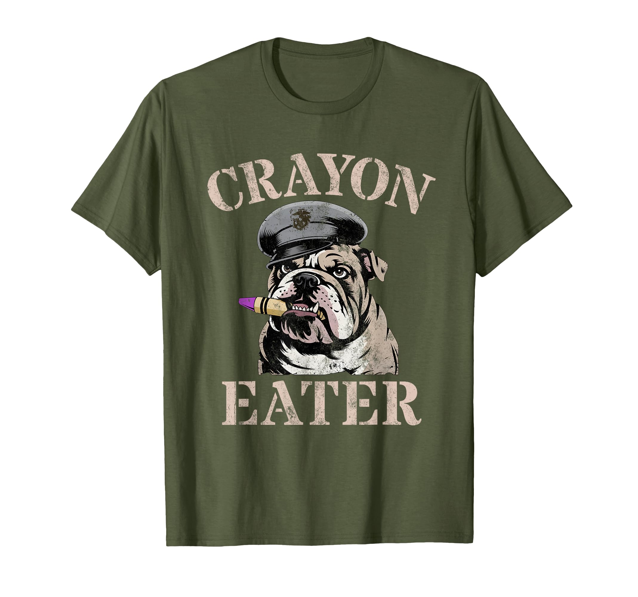 Funny Crayon Eater Veterans Brother T-Shirt - Minimalist Print Unisex - T-Shirt, Sweatshirt, Hoodie