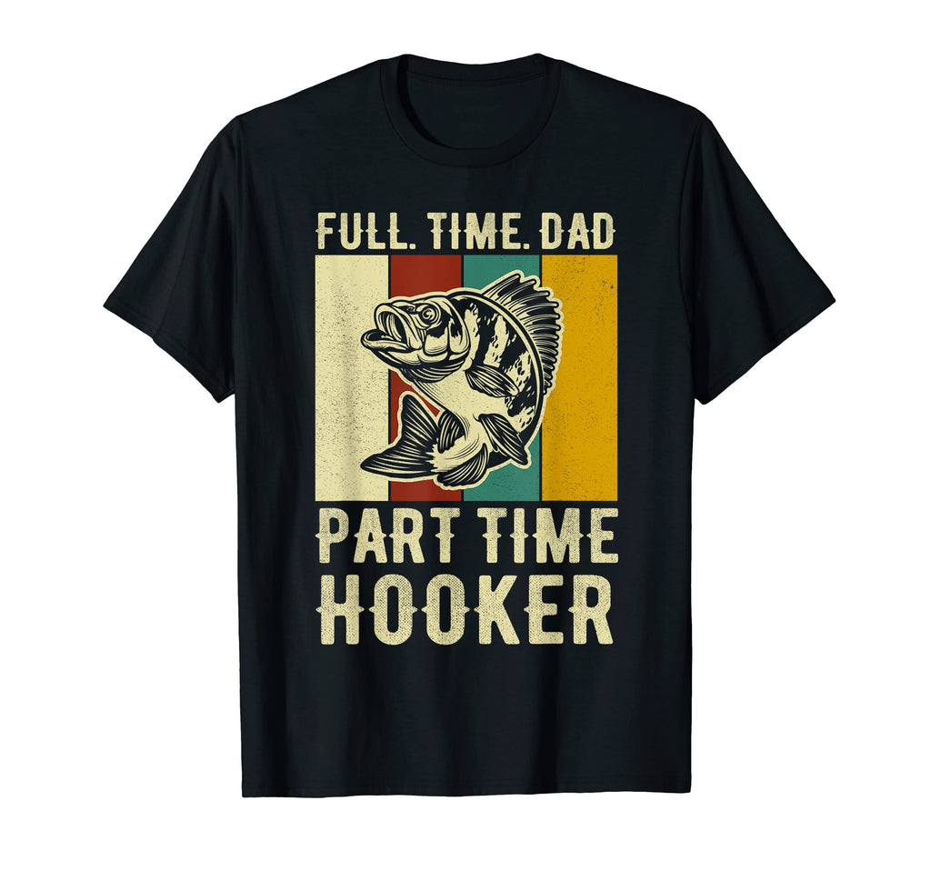 Mens Dad Fishing Fishing Lovers Dad T-Shirt - Trendy Graphic for Adults - T-Shirt, Sweatshirt, Hoodie