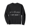 Grandpappy Est 2024 New Dad Dad Sweatshirt - Trendy Graphic Men Women - T-Shirt, Sweatshirt, Hoodie