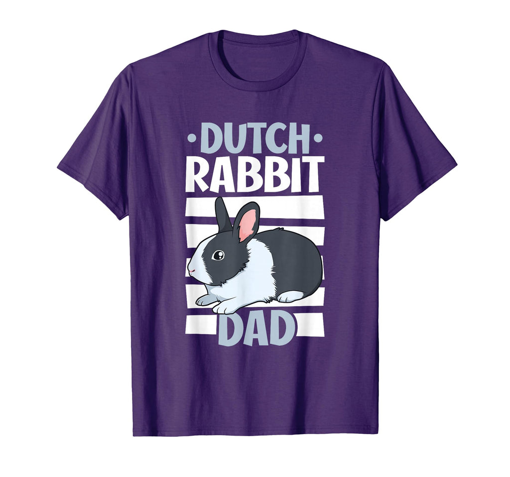 Dutch Rabbit Dad T-Shirt - Trendy Graphic Unisex - T-Shirt, Sweatshirt, Hoodie