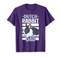 Dutch Rabbit Dad T-Shirt - Trendy Graphic Unisex - T-Shirt, Sweatshirt, Hoodie