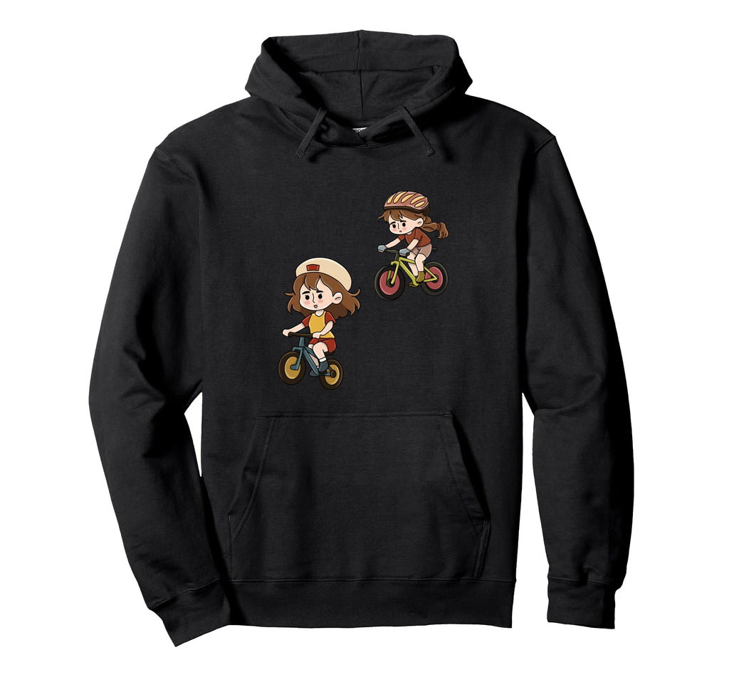 Tow Bicycle Funny Hoodie - Casual Everyday Wear for Adults - T-Shirt, Sweatshirt, Hoodie