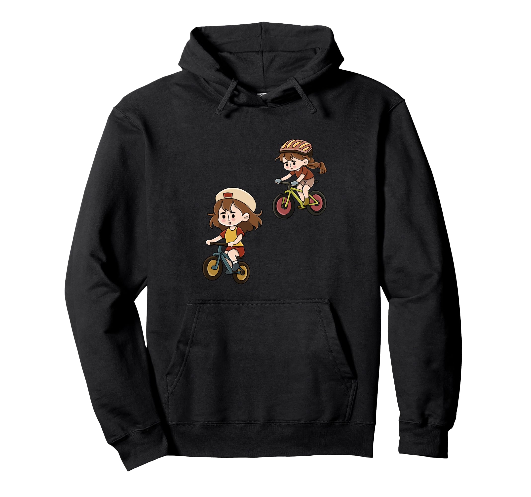 Tow Bicycle Funny Hoodie - Casual Everyday Wear for Adults - T-Shirt, Sweatshirt, Hoodie