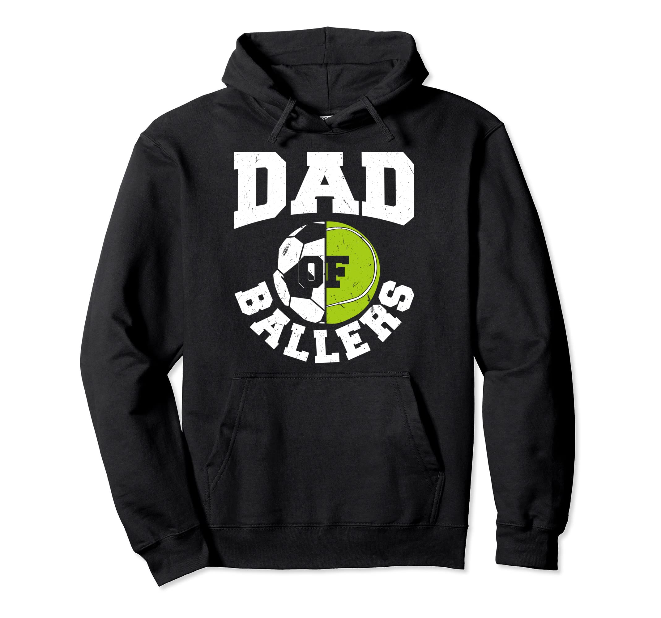 Dad Ballers Fathers Day Ball Papa Hoodie - Streetwear Style Men Women - T-Shirt, Sweatshirt, Hoodie