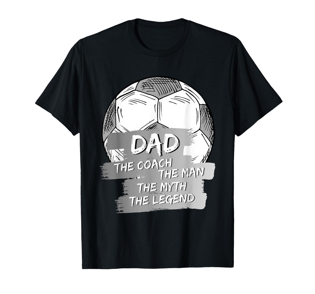 Soccer Dad And Soccer Coach Soccer T-Shirt - Aesthetic Graphic Unisex - T-Shirt, Sweatshirt, Hoodie