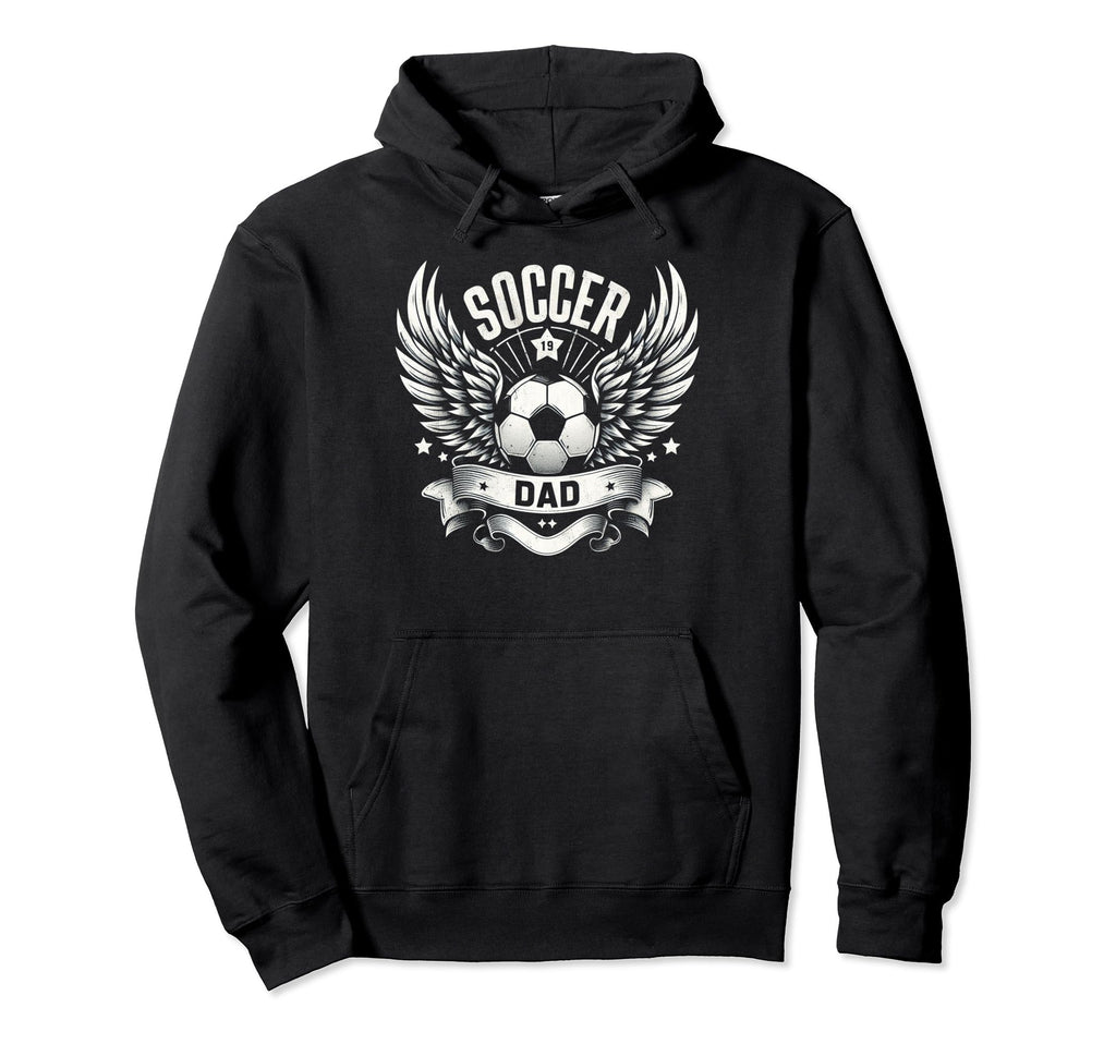 Soccer Dad Family Matching Dad Hoodie - Aesthetic Graphic for Adults - T-Shirt, Sweatshirt, Hoodie