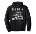 Truck Driver Trucking Trailer Truck Semi Hoodie - Minimalist Print Unisex - T-Shirt, Sweatshirt, Hoodie