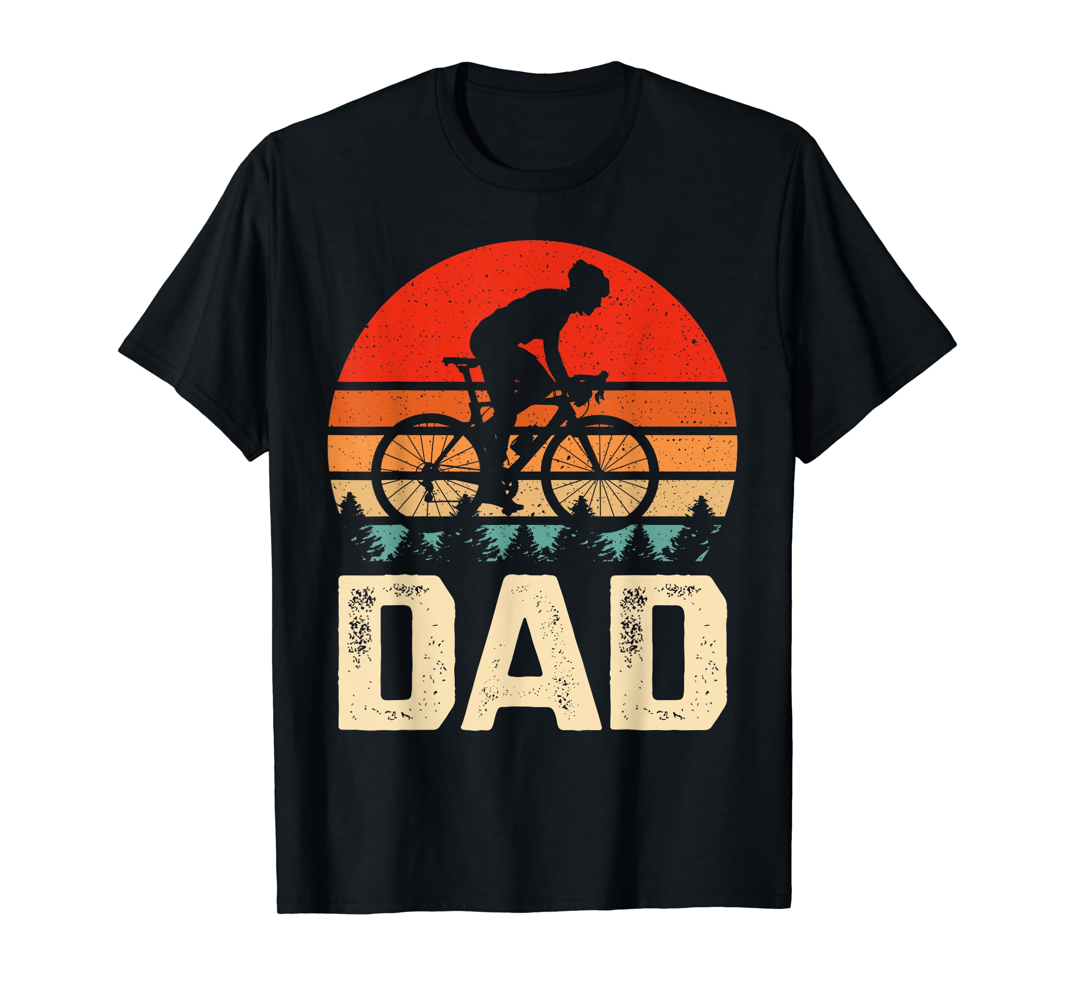 Bicycle Cycling Gifts Cyclist Dad T-Shirt - Graphic Print Men Women - T-Shirt, Sweatshirt, Hoodie
