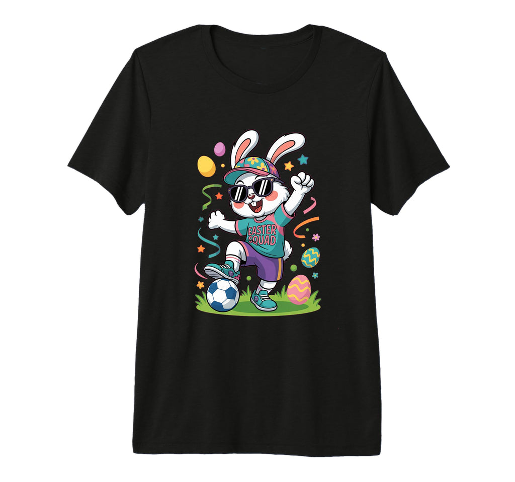 Soccer Player Sports Gift Easter T-Shirt - Custom Art Print for Adults - T-Shirt, Sweatshirt, Hoodie