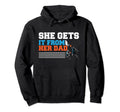 Womens Basketball Dad Coach Hoodie - Unique Graphic Unisex - T-Shirt, Sweatshirt, Hoodie