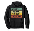 Ashley Myth Legend Funny Personalized Hoodie - Trendy Graphic for Adults - T-Shirt, Sweatshirt, Hoodie