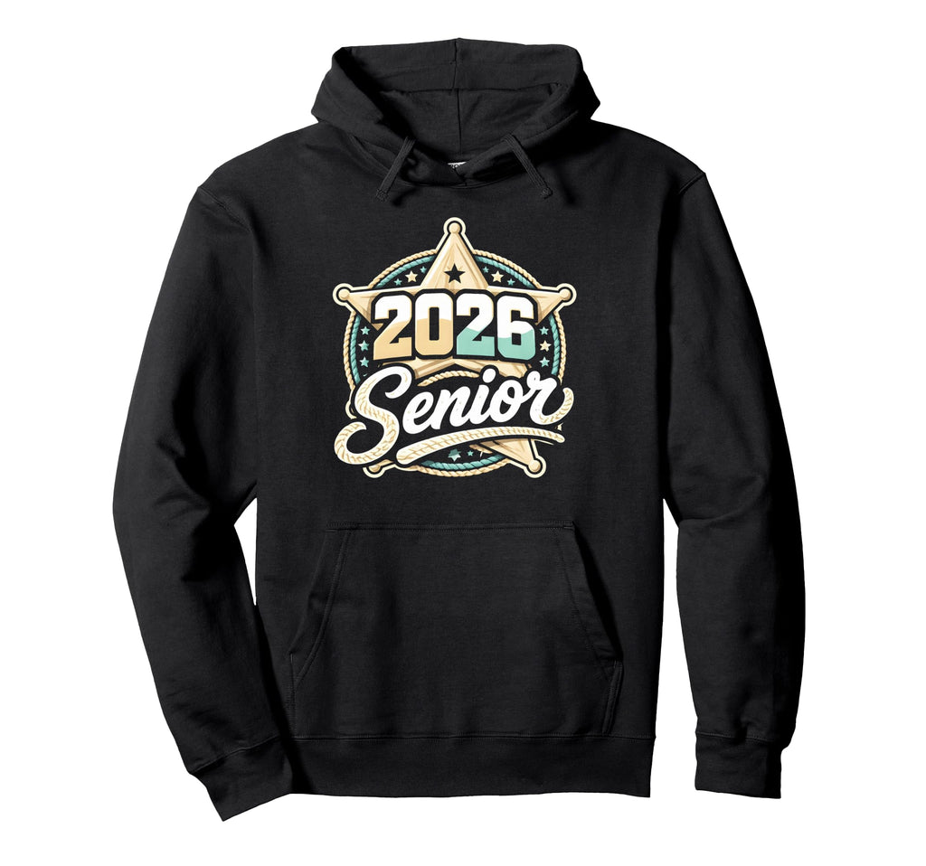 Senior Graduation School Class 2026 Hoodie - Trendy Graphic for Adults - T-Shirt, Sweatshirt, Hoodie