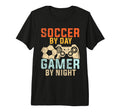 Soccer Day Gamer Night Soccer Gamer T-Shirt - Minimalist Print for Adults - T-Shirt, Sweatshirt, Hoodie