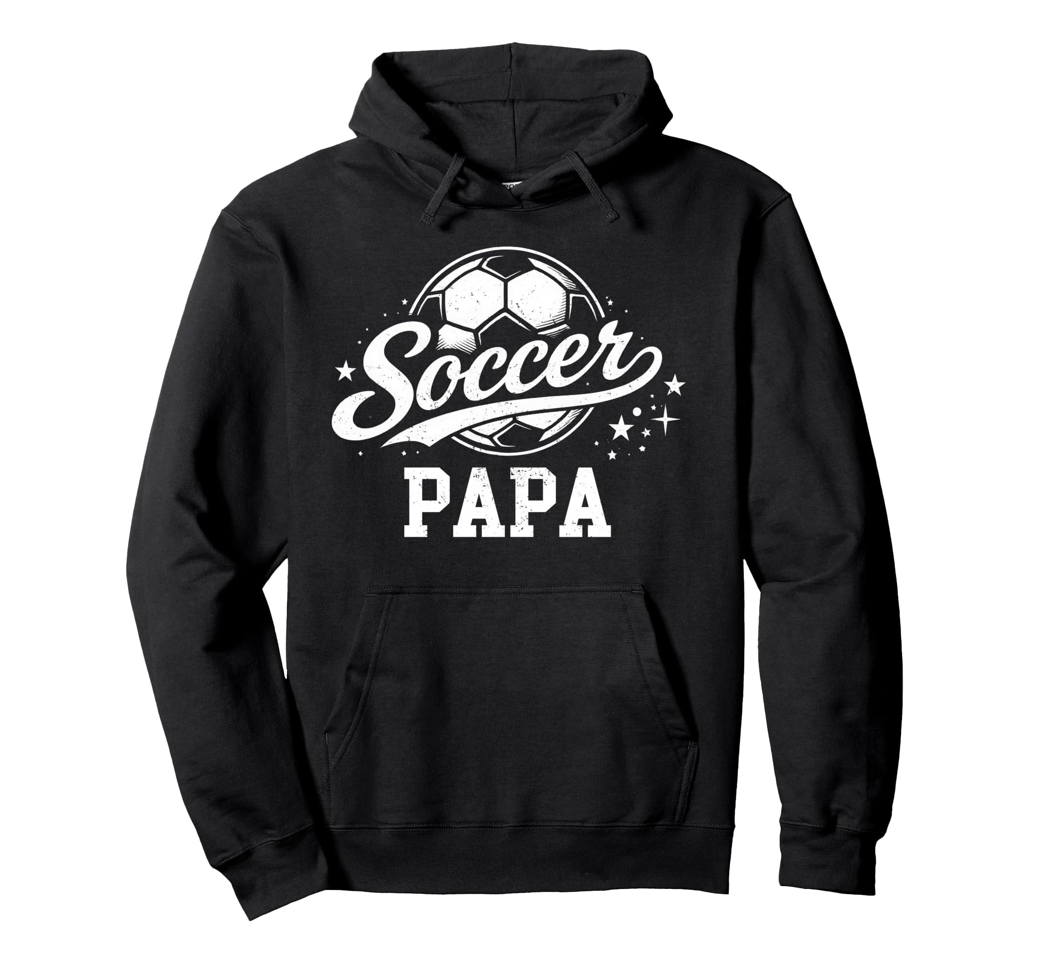 Soccer Papa Family Matching Soccer Hoodie - Trendy Graphic for Adults - T-Shirt, Sweatshirt, Hoodie
