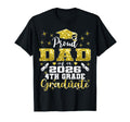 Proud Dad 4Th Grade Graduate 2026 T-Shirt - Aesthetic Graphic Unisex - T-Shirt, Sweatshirt, Hoodie