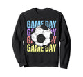 Game Day Soccer Lovers Mom Sweatshirt - Streetwear Style for Adults - T-Shirt, Sweatshirt, Hoodie