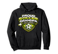 Soccer Grandpa Funny Proud Loud Cheering Hoodie - Trendy Graphic Unisex - T-Shirt, Sweatshirt, Hoodie