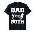 Dad Both Funny Volleyball Hockey T-Shirt - Casual Everyday Wear Men Women - T-Shirt, Sweatshirt, Hoodie