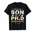 Proud Son Phd Graduate Mom Dad Grad T-Shirt - Novelty Apparel Unisex - T-Shirt, Sweatshirt, Hoodie