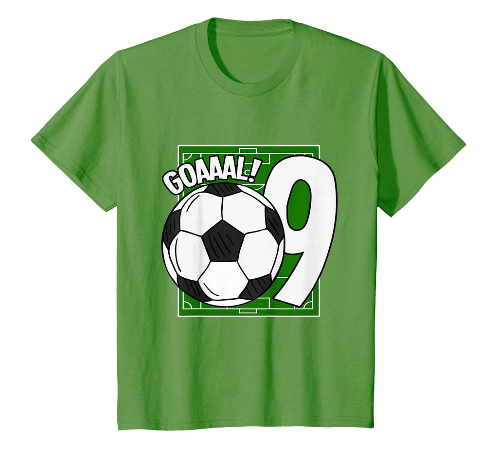 Goaaal 9Th Birthday 9 Year Old Soccer T-Shirt - Fun Novelty Design Unisex - T-Shirt, Sweatshirt, Hoodie