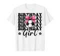 Birthday Soccer Soccer Mom Coquette T-Shirt - Fun Novelty Design Men Women - T-Shirt, Sweatshirt, Hoodie
