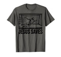 Soccer Goalie Goalkeeper Jesus T-Shirt - Casual Everyday Wear for Adults - T-Shirt, Sweatshirt, Hoodie